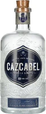 Produktbild von Cazcabel Tequila BLANCO 100% de Agave 40% Vol. 1l