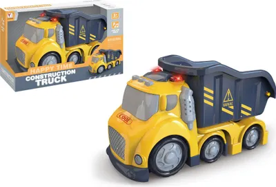 Image de Camion-benne de chantier avec effets