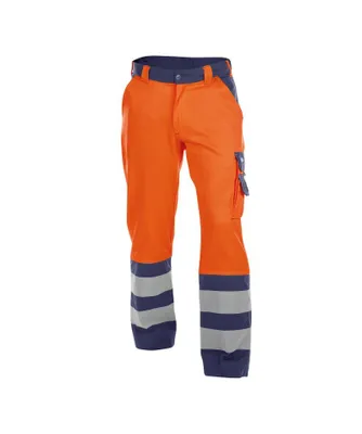 Immagine prodotto di DASSY® Lancaster pantaloni ad alta visibilità NEONORANGE/BIANCO SCURO taglia 48 lunghezza: PLUS