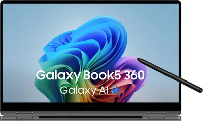 Obrázek produktu pro Samsung Galaxy Book5 360, Intel Core Ultra 5, 39,6 cm (15.6"), 1920 x 1080 px, 16 GB, 512 GB, Windows 11 Pro