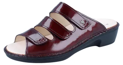 Produktbild von FINN COMFORT Canzo Damen Pantolette rot Glattleder - Größe: UK 5