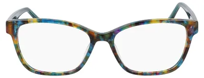 Productafbeelding van bebe damesbril met sterkte, rechthoekig model, kleur: teal parelmoer, modelnummer: BB5205