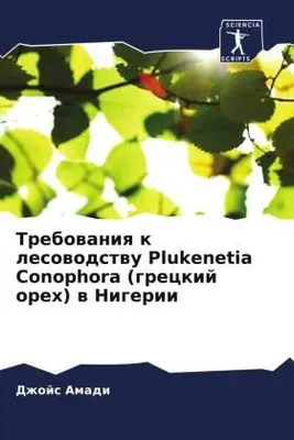 Produktbild von Trebowaniq k lesowodstwu Plukenetia Conophora (greckij oreh) w Nigerii