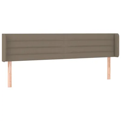 Produktbild von Kopfteil mit Ohren Taupe 163x16x78/88 cm Stoff