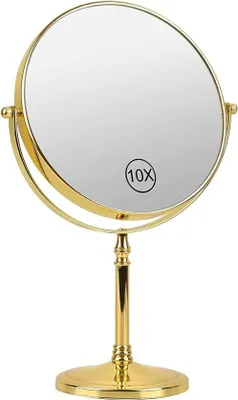 Produktbild von Famanu Make-upspiegel 1X/10X - Doppelseitig, 360 Grad drehbar, 8 Zoll