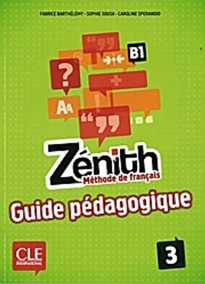 Produktbild von Zénith 3/Guide pédagogique - Lehrerhandbuch
