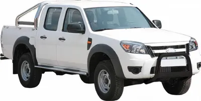 Immagine prodotto di Barra di protezione paraurti anteriore per Ford Ranger 2009-2011 ø63mm acciaio protezione nera