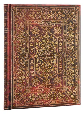 Produktbild von Paperblanks PB8113-5, Abbildung, Rot, 144 Blätter, 120 g/m², Liniertes Papier, Hardcover