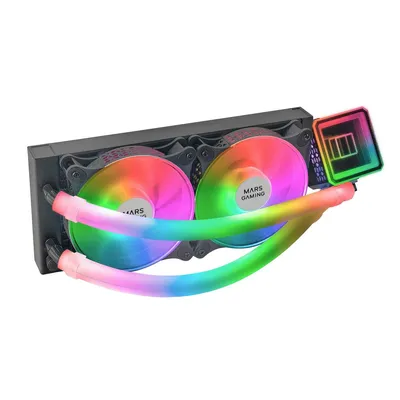 Immagine prodotto di Mars Gaming ML-ULTRA240 ARGB Kit di raffreddamento a liquido da 240 mm nero