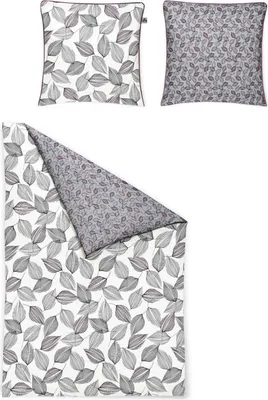 Produktbild von Irisette GmbH & Co. KG Mako-Satin uni Bettwäsche Set uni Paris 8000 Farbe beige Größe 200 x 200cm AL