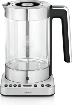 Zdjęcie produktu dla WMF Lono 0413160011, 1,7 l, 3000 W, Czarny, Stal nierdzewna, Przezroczysty, Regulowany termostat, Wskaźnik poziomu wody, Bezprzewodowy