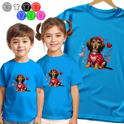 Produktbild von Kinder T-Shirt - JAMNIK Herz WALENTYNKI für Kinder - L