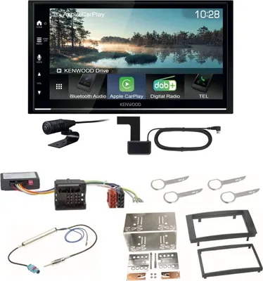 Produktbild von Kenwood DMX7722DABS Android Auto CarPlay Bluetooth Einbauset für Touareg 7L