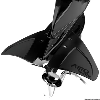 Obrázek produktu pro STINGRAY AIRO Hydrofoil, montáž na šrouby – Osculati 52.213.35