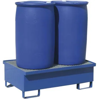 Obrázok produktu pre Kovová vaňa pre 2 sudy 200L 120x80cm
