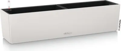 Image de Jardinière LECHUZA Balconera Color 80, 79 x 19 x 19 cm, 12 L, Kit Complet, Gris Clair