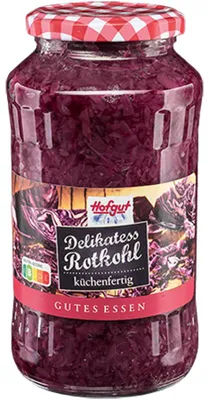 Image de Hofgut Delikatess Chou rouge le classique prêt à servir en bocal 720ml