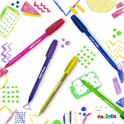 Immagine prodotto di Carioca Fiorella Multi Penna a sfera 10 pz