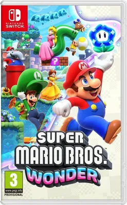Obrázek produktu pro Nintendo Super Mario Bros. Wonder, Nintendo Switch, Režim multiplayer, E (bez omezení)