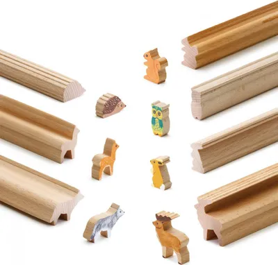 Produktbild von Erzi 41263 Bastelleiste Waldtiere
