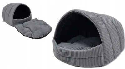 Produktbild von Hundehütte Hundehöhle Exklusives Haus Hund oder Katze | 2 Größen | Hochwertiges Material | Komfortabel und Waschbar