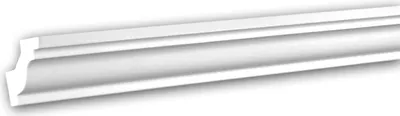 Produktbild von PROFHOME 150130 Eckleiste aus Polyurethan Deckenleiste Stuckleiste 2 m