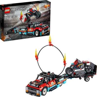Produktbild von LEGO® Technic 42106 Stunt-Show mit Truck und Motorrad