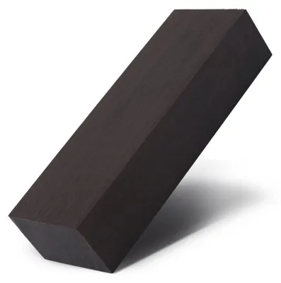 Ebenholz-Rohlinge 5 Stück 120x40x25 mm für DIY-Griffe