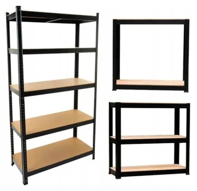 Zdjęcie produktu dla Regał Magazynowy Metalowy P9040 Mdf 875Kg
