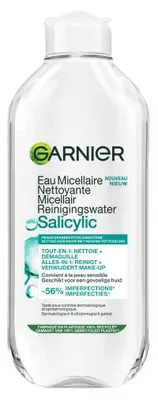 Produktbild von Garnier Skin Active Mizellen-Reinigungswasser mit Salicylsäure (400 ml)