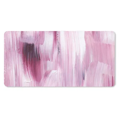 Produktbild von MuchoWow® Schreibtischunterlage Farben - Farbe - Rosa 80x40 cm - XXL Mauspad - Gaming Mauspad