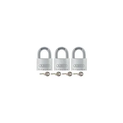 Obrázek produktu pro Sjednocené visací zámky Abus Titalium 727TI/40 Triples 56434