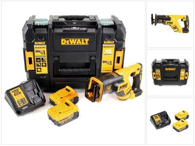 Produktbild von DeWalt DCS 367 M2 Akku Reciprosäge Säbelsäge 18V Brushless + 2x Akku 4,0Ah + Ladegerät + TSTAK