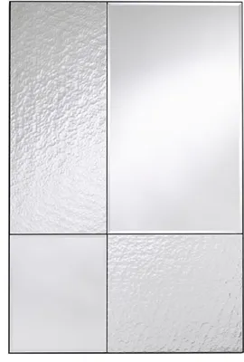 Produktbild von Casa Padrino Luxus Wandspiegel Schwarz 80 x 2 x H. 120 cm - Hotel & Restaurant Spiegel - Luxus Kollektion