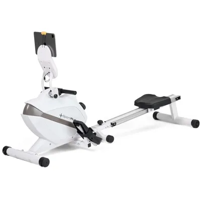 Produktbild von SportPlus I Rudergerät I Rudergerät für Zuhause, App Kompatibilität, klappbar, Rudergerät Magnet, 8 Widerstandsstufen, SP-MR-1200-W-iE