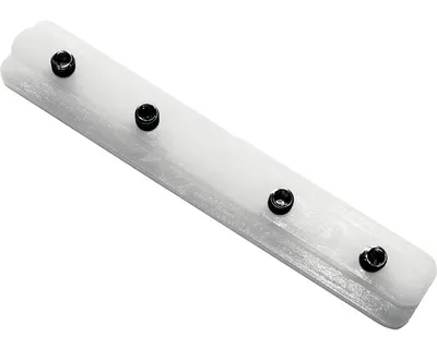 Produktbild von Metallische Gardinenhalterung, weiß
