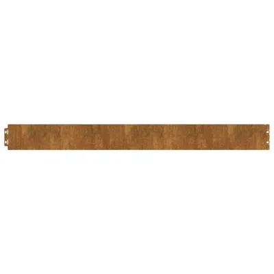 Produktbild von （Robust Möbel） Rasenkanten 10er-set - 10x103cm Flexibel Cortenstahl - CL244991 - Zaunzubehör