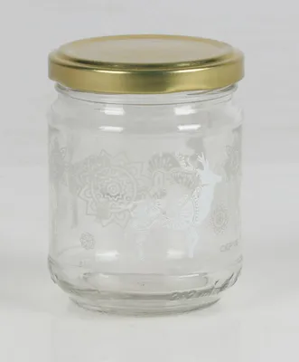 Produktbild von 12x Einmachglas 200ml Schraubdeckel Einweckglas Gläschen Vorratsglas Sturzglas