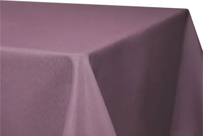 Produktbild von Tischdecke fleckenabweisen Leinenoptik Flieder 110x180 cm eckig bügelfrei wasserabweisend beschichtet Lotuseffekt