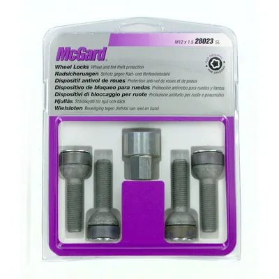 Produktbild von McGard Kugelbolzensatz 4 Stück Ultra-Hochsicherheit E050