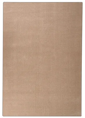 Produktbild von BELIANI Teppich Sandbeige Polyester 140 x 200 cm Rechteckig Hochflor Shaggy Modern Maschinengetuftet Fußbodenheizung Wohnzimmer Schlafzimmer Flur