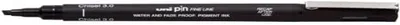 Produktbild von 12x uni-ball CS3200 N Fineliner PIN Chisel 3.0 Keilspitze schwarz