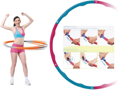 Produktbild von Spartan Hu-La Hoop Reifen Massage 2925 Lyne Light Blue -