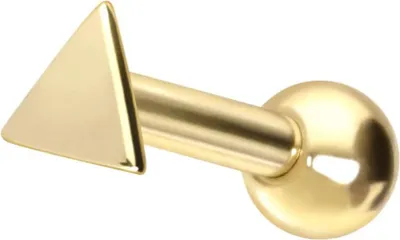 Produktbild von Ohrpiercing 14/18 Karat Gold Ohrpiercing DREIECK