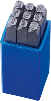 Produktbild von FORMAT Schlagzahlensatz 2mm Schrifthöhe