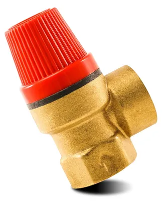Sicherheitsventil 3/4" IG, Messing, 3 bar, DN20, für Wasser/Öl/Gas