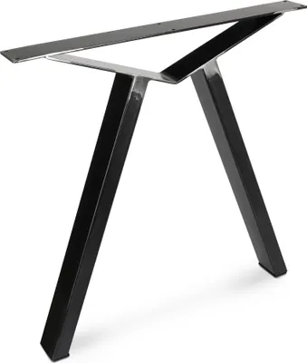 Produktbild von 2 x Tischgestell Tischkufen Tischuntergestell Tischbeine X - Gestell 70x72 cm Transparent