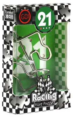 Zdjęcie produktu dla Łamigłówka druciana Racing nr 21 poziom trudności 1/4