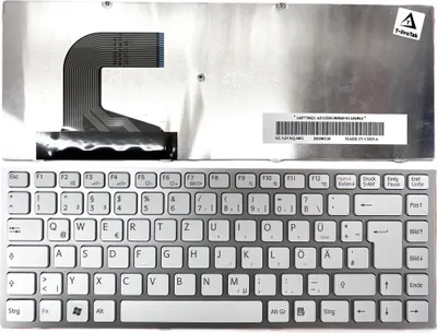 Productafbeelding van Duits toetsenbord, compatibel met Sony Vaio VPCS VPC-S VPCS12J1E/W VPCS12X9E/B VPC-S12SV9E/B