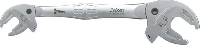 Produktbild von Wera 6006 Joker S/L selbstjustierender Doppelmaulschlüssel 10-13 mm + 16-19 mm / 7/16"-1/2" + 5/8"-3/4"